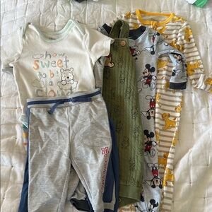 7 Disney 6mo-24mo. Baby boy clothing (007)